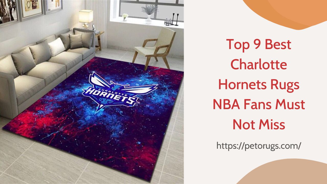 Top 9 Best Charlotte Hornets Rugs NBA Fans Must Not Miss