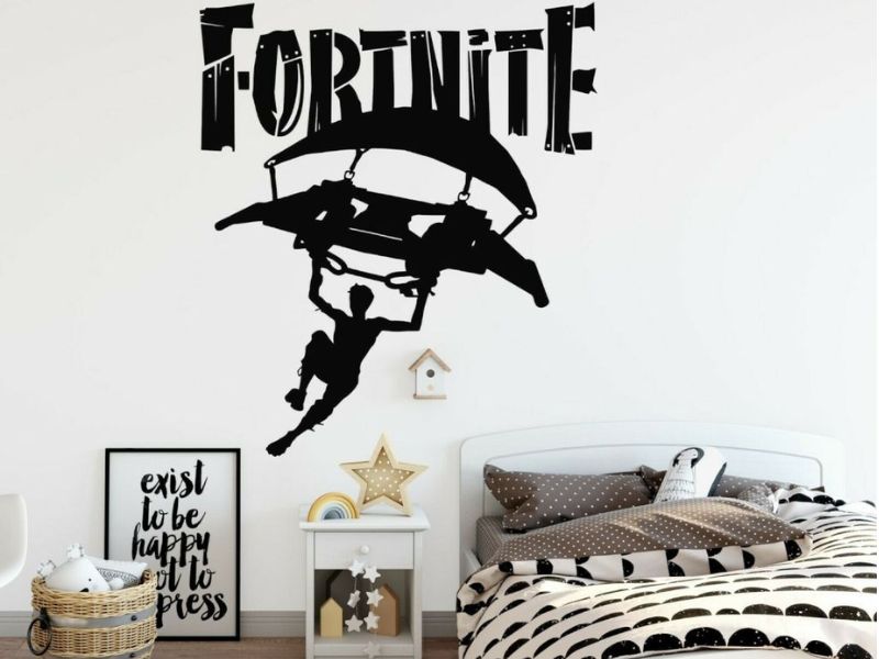 Wall Decals - Fortnite Decoration Ideas For Bedroom