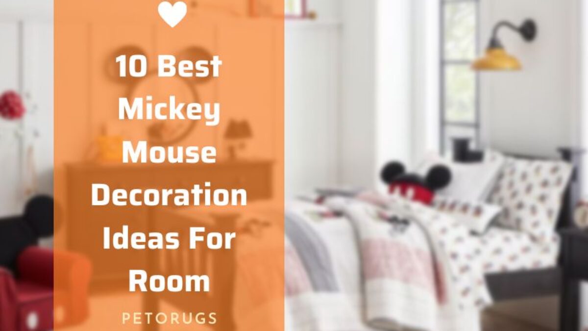 Mickey Mouse Room Decor