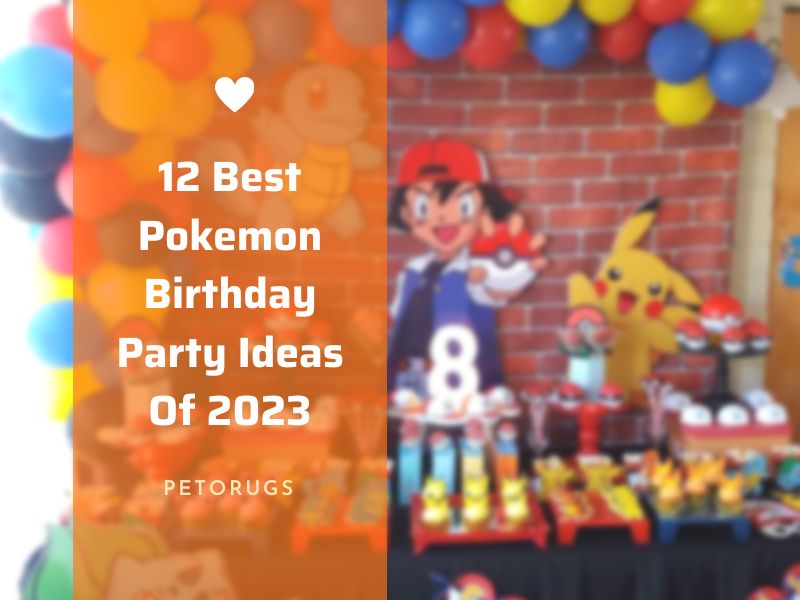 Pokemon Party Supplies with Tableware, Favors and Decoration (Full Pack  with Everything Needed)