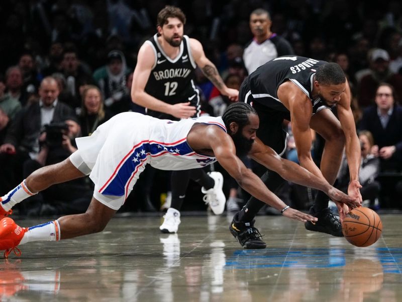 76ers 3-0 Against Nets