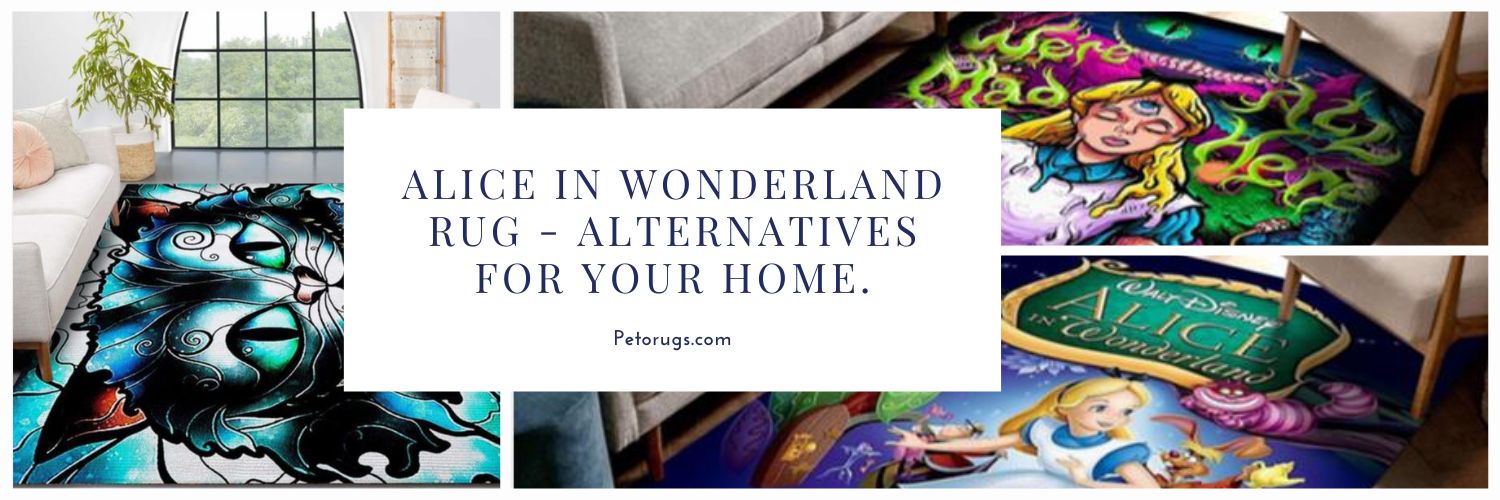 Alice in Wonderland Rug - Alternatives for your home.