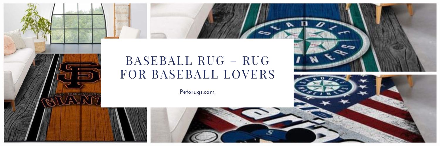 Baseball Rug – Rug for baseball lovers