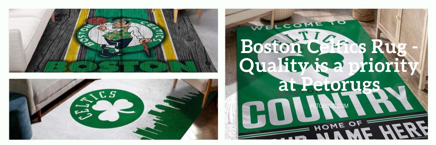 Boston Celtics Rug - Quality is a priority at Petorugs