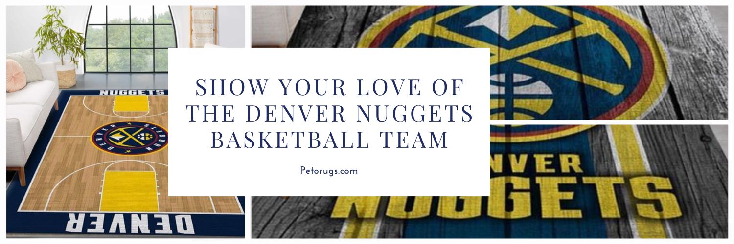 Buy Denver Nuggets Rug - Showcase Your Love of the Denver Nuggets Basketball Team