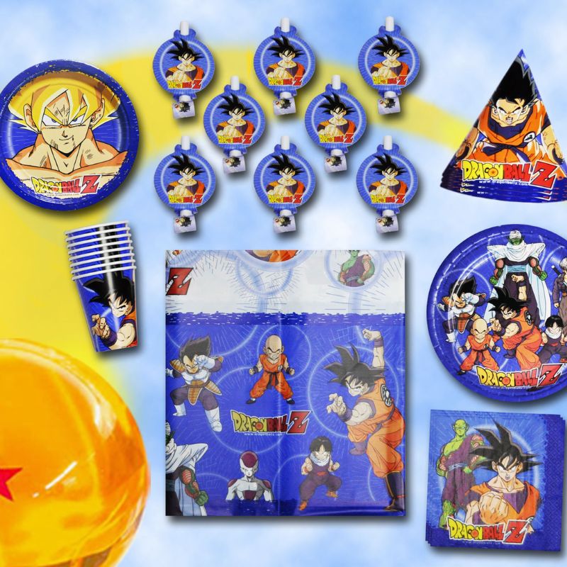 Dragon Ball Z-themed Plates and Cups