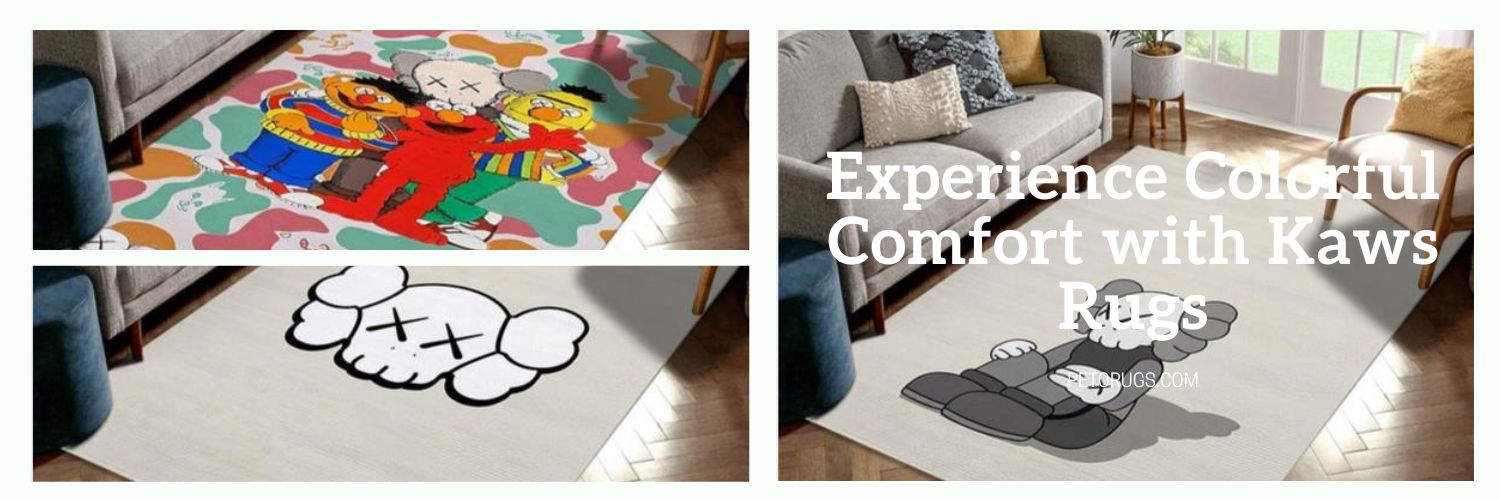 Experience Colorful Comfort with Kaws Rugs