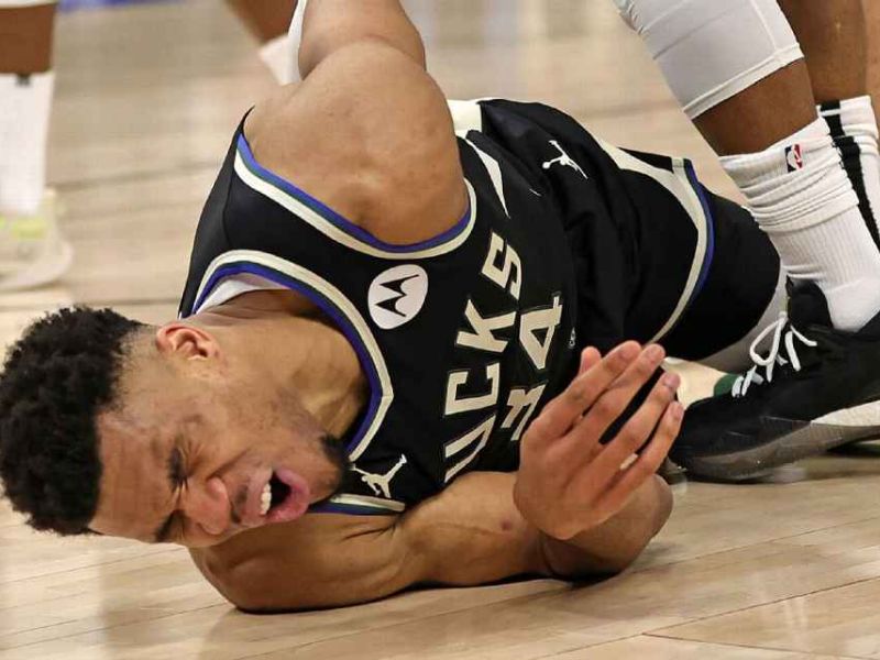 Giannis Antetokounmpo Forced to Exit Game Early with Lower Back Injury Against Heat
