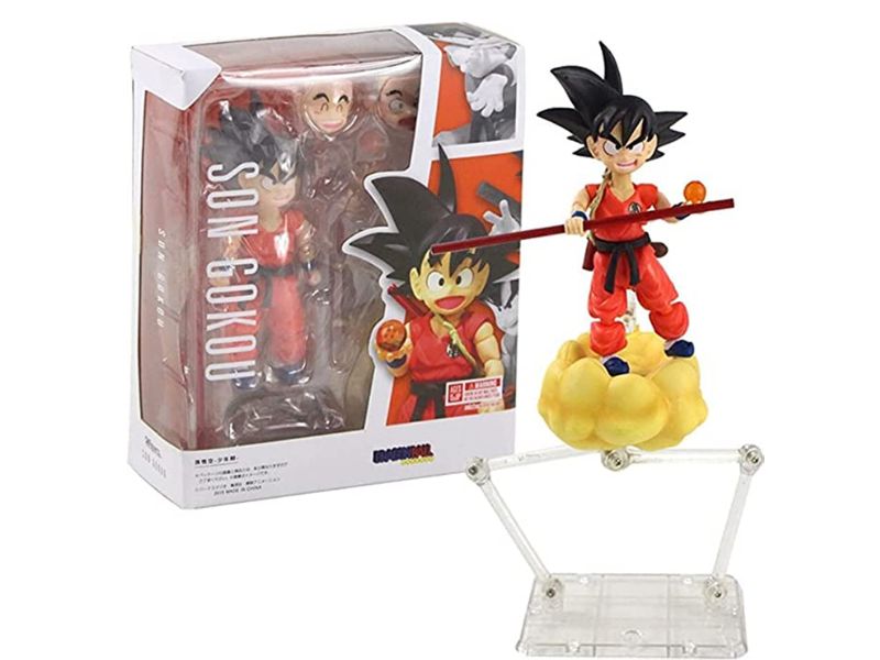 Thanks to the Black Star Dragon Balls, Goku's a Kid Again?! Goku -GT- Joins  S.H.Figuarts!]