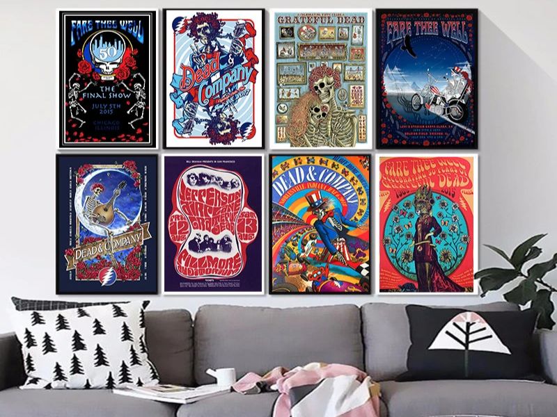 Grateful Dead Wall Art - Grateful Dead Gifts For Deadheads