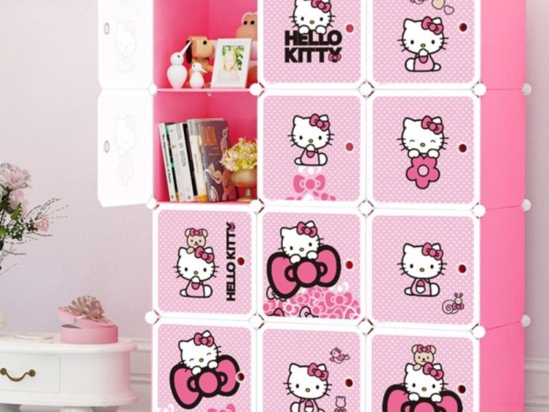 Hello Kitty Cube Organizer - Hello Kitty Decorations For Bedroom