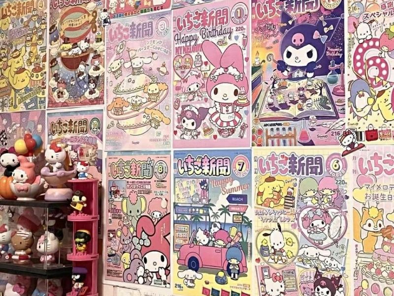 Hello Kitty posters - Hello Kitty Decorations For Bedroom