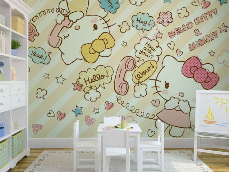 Hello Kitty wallpaper - Hello Kitty Decorations For Bedroom