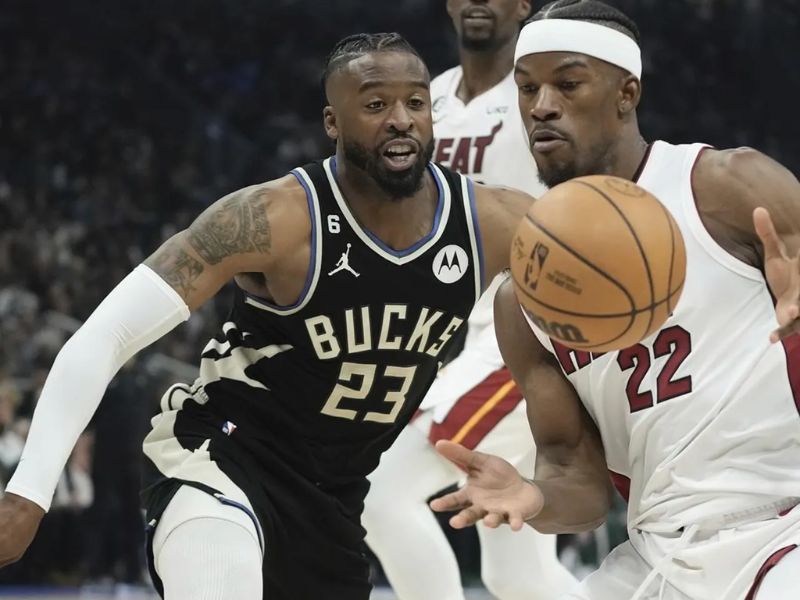 Miami Heat dominates Bucks in Game 1 with a 130-117 victory; Giannis, Herro injured