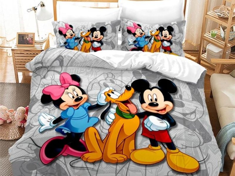 louis vuitton mickey mouse comforter