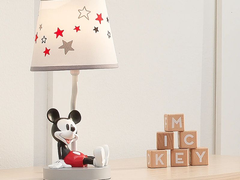 Mickey Mouse Lamp - Mickey Mouse Decoration Ideas For Room