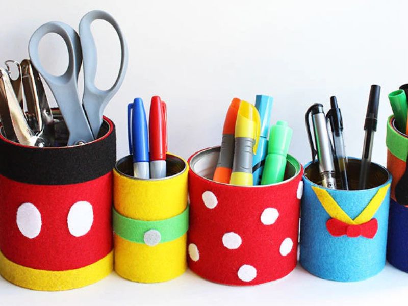 Mickey Mouse Pen Holder - Mickey Mouse Decoration Ideas For Room