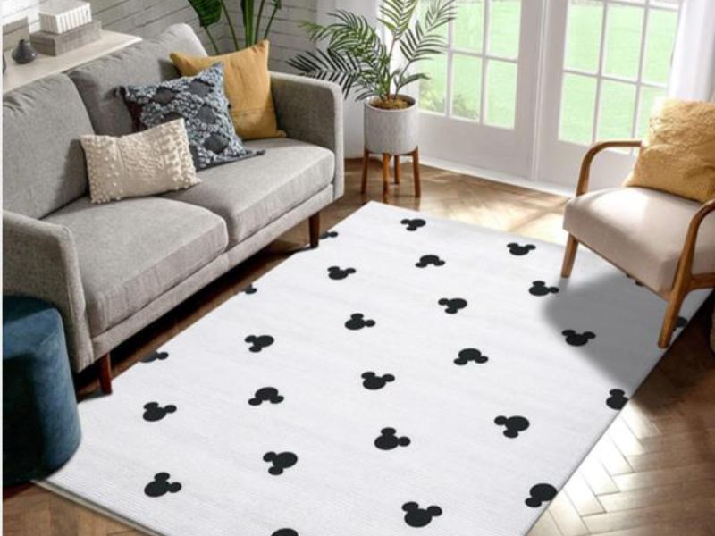Mickey Mouse Rug - Mickey Mouse Decoration Ideas For Room