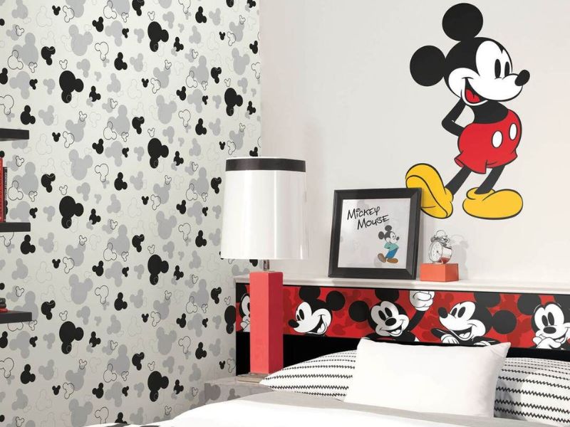 Mickey Mouse Wallpaper - Mickey Mouse Decoration Ideas For Room