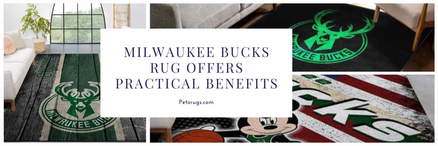 Milwaukee Bucks Rug Archives offers customers practical benefits