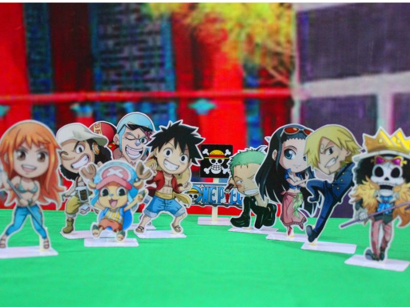 One Piece Character Standees - One Piece Birthday Party Ideas