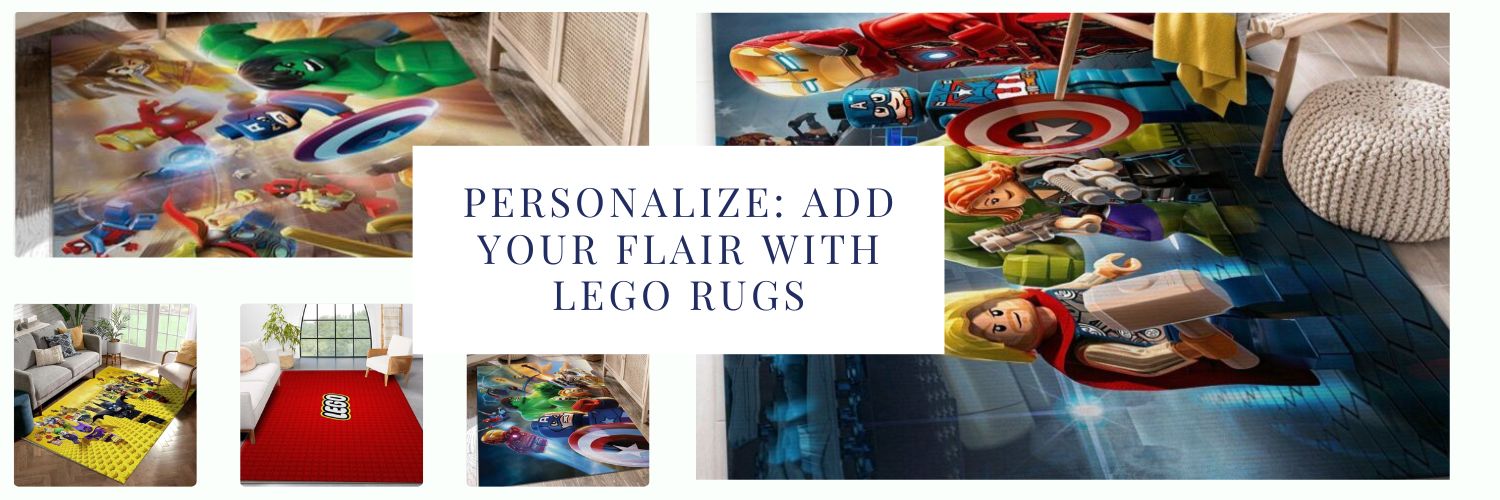 Personalize Add Your Flair with Lego Rugs
