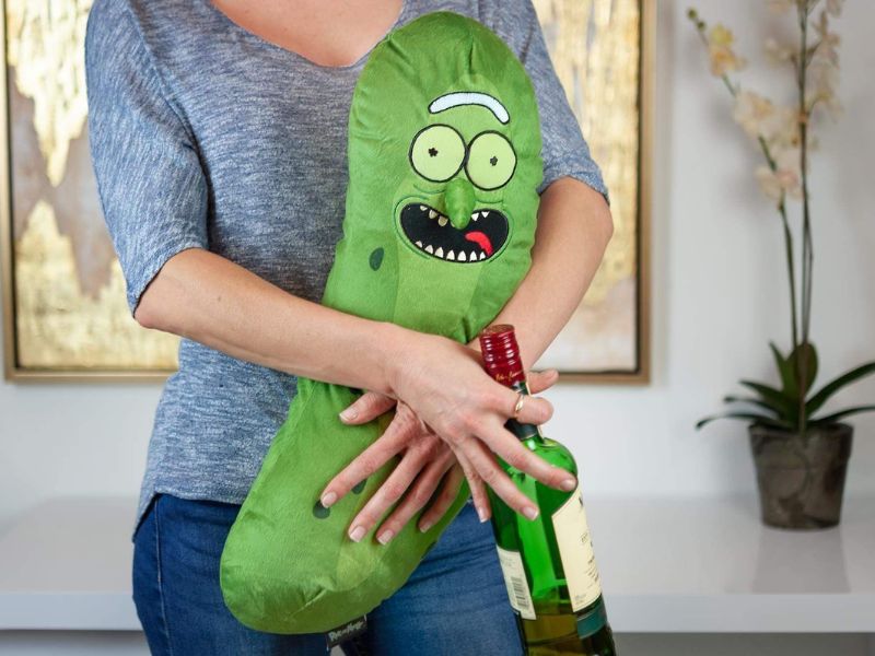 Pickle Rick Plush - Best Rick and Morty Gifts