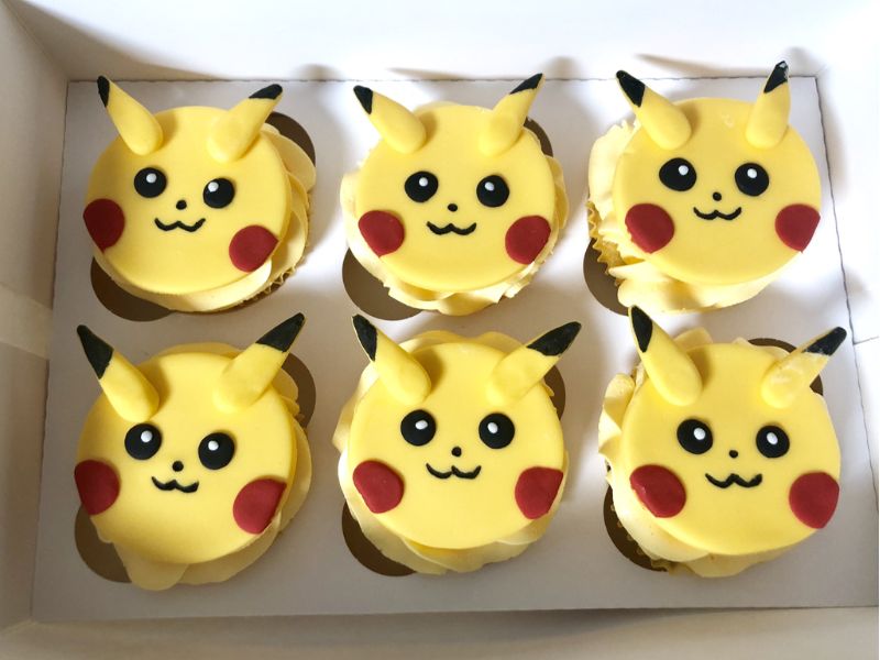 Pikachu Cupcakes - Pokemon Cake Ideas