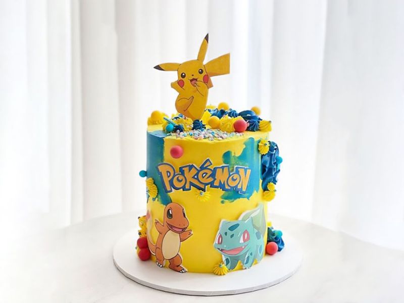 Pokemon Cake - Pokemon Birthday Party Ideas