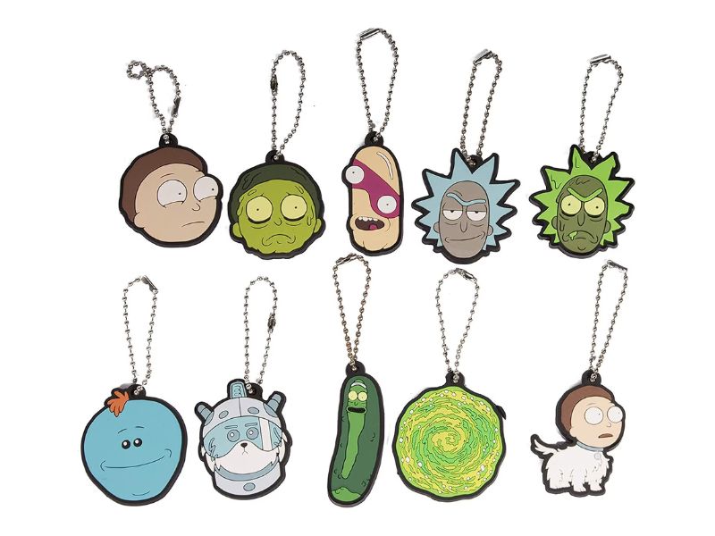 Rick and Morty Keychain - Best Rick and Morty Gifts
