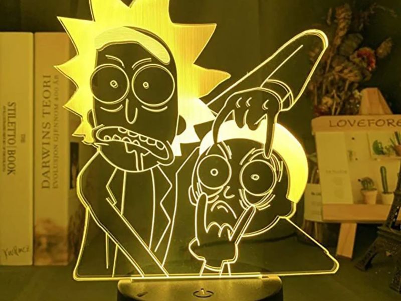 Rick and Morty Light - Best Rick and Morty Gifts