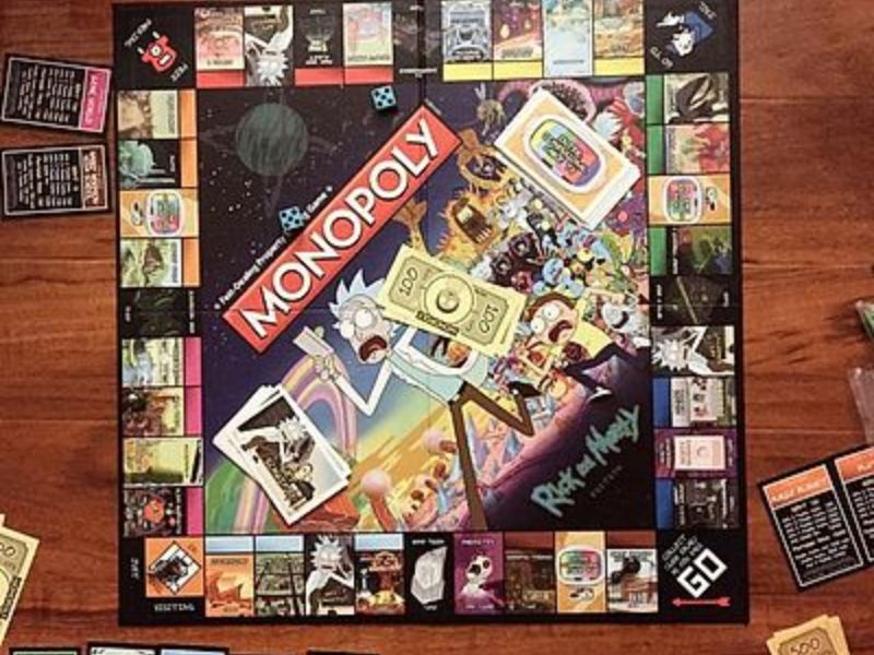 Rick and Morty Monopoly - Best Rick and Morty Gifts