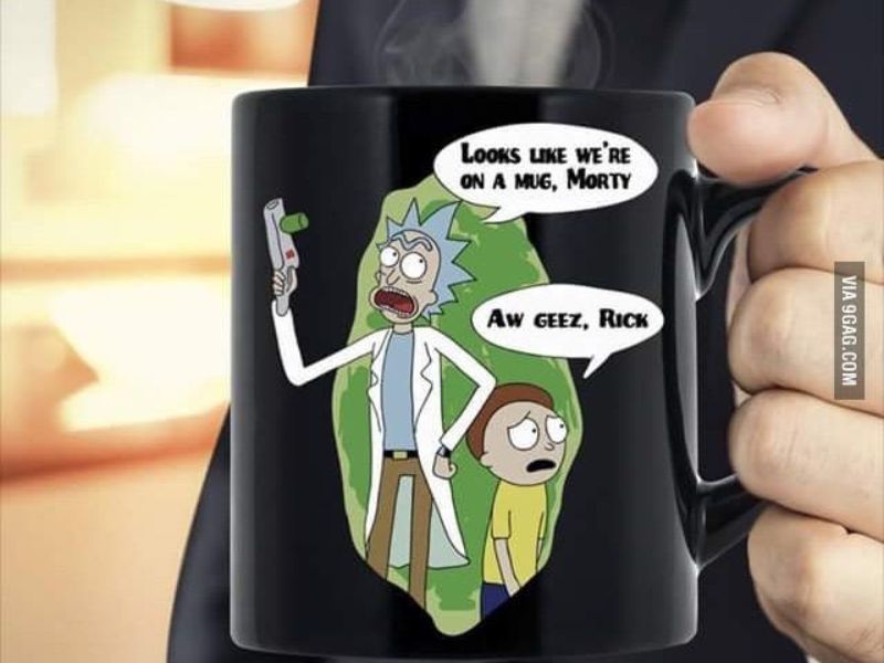 Rick and Morty Mug - Best Rick and Morty Gifts