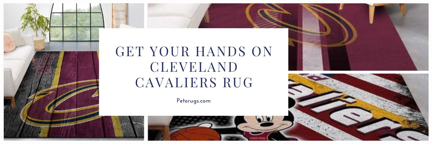 Score Big with the Ultimate Fan Accessory Get Your Hands on Cleveland Cavaliers Rug