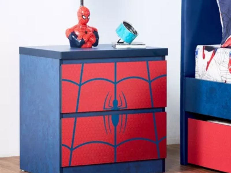Spider-Man Dressers and Nightstands - Spider-Man Bedroom Decor Ideas