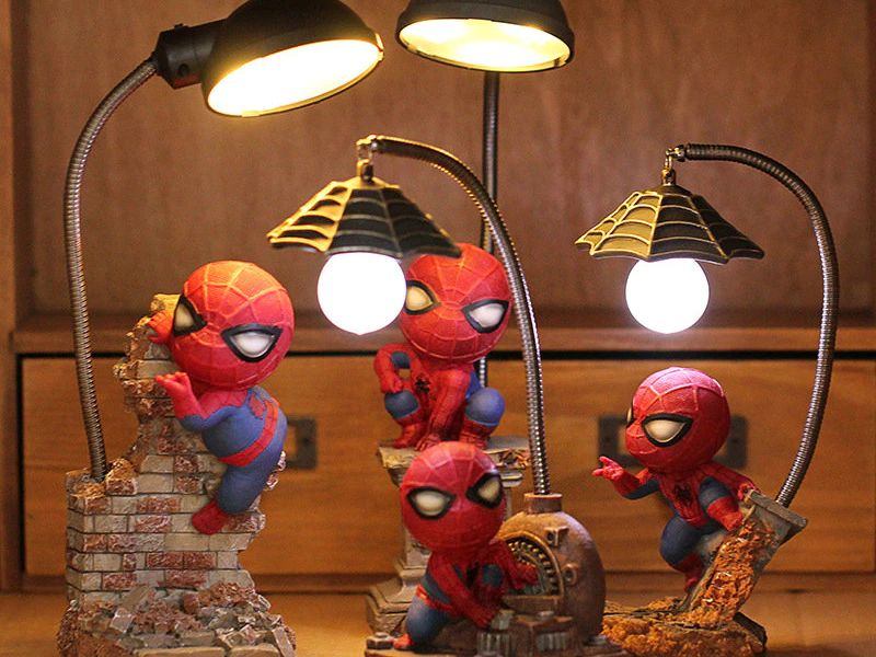 Spider-Man Lamp - Spider-Man Bedroom Decor Ideas