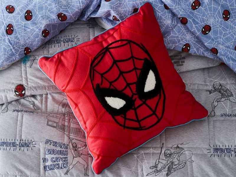 Spider-Man Throw Pillows - Spider-Man Bedroom Decor Ideas
