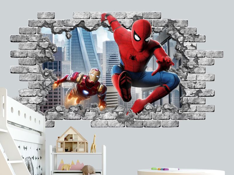 Spider-Man Wall Decals - Spider-Man Bedroom Decor Ideas