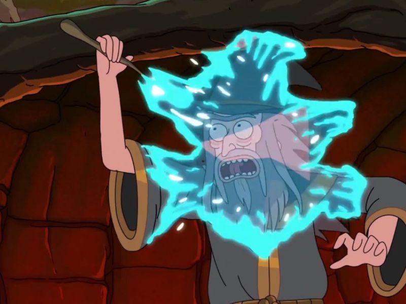 The Wizard - Strongest Rick and Morty Characters