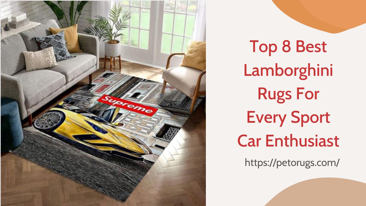 Top 8 Best Lamborghini Rugs For Every Sport Car Enthusiast