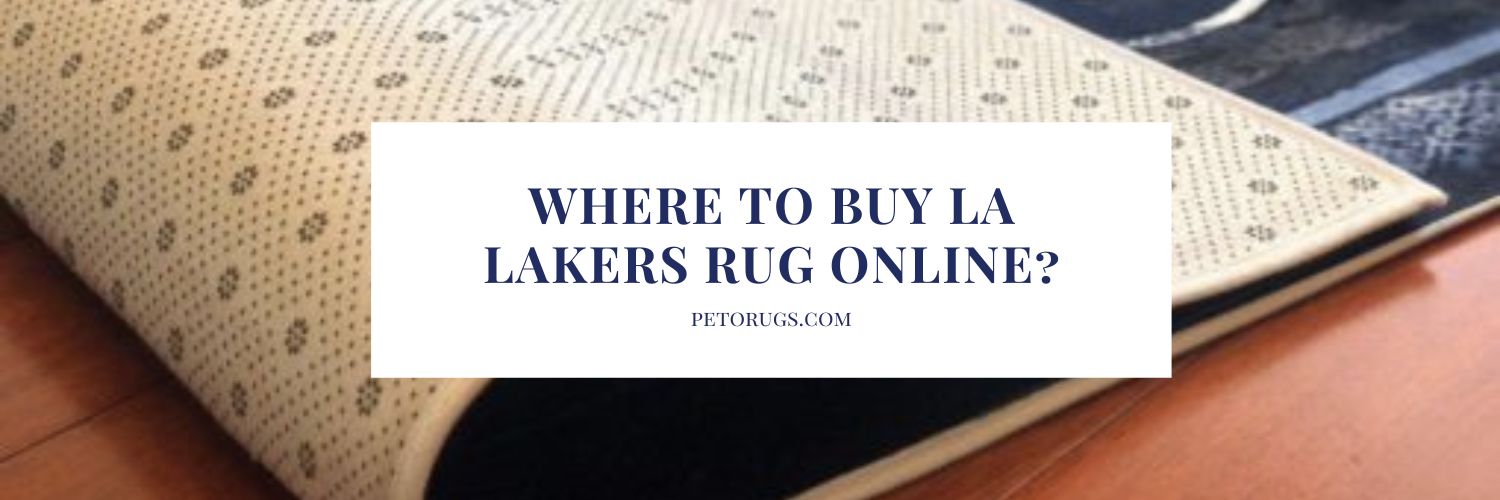 Where to buy LA Lakers Rug online