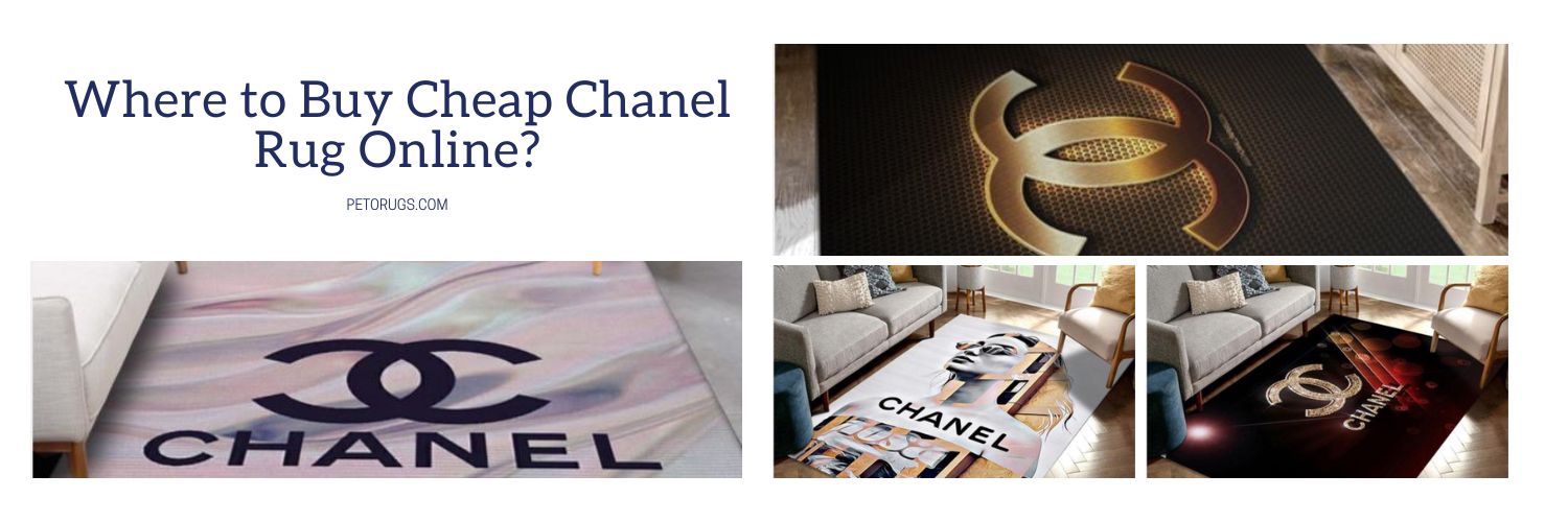 4x3 LV rug 2x2 Chanel rug still have room for one more (IG tuft