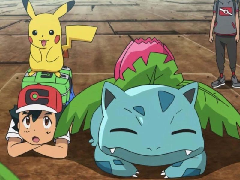 Bulbasaur Is The Third-most Frequent Pokémon In The Cartoon Series 