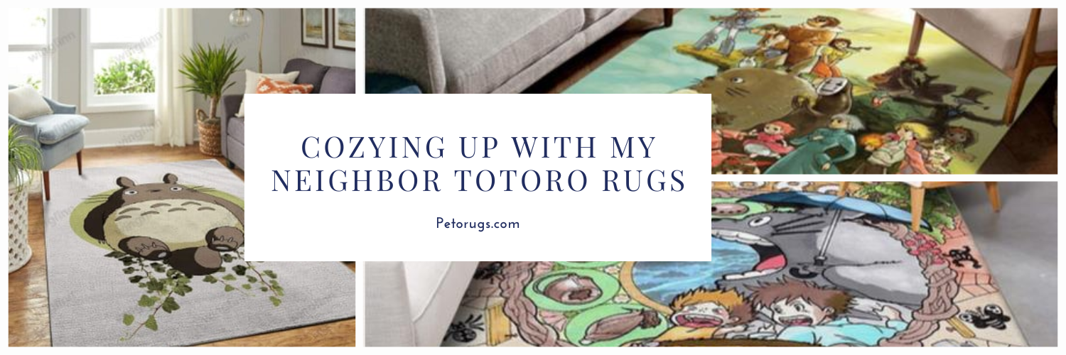 Cozying Up with My Neighbor Totoro Rugs