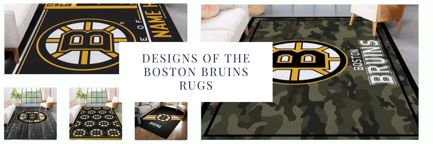 Designs of the Boston Bruins Rugs