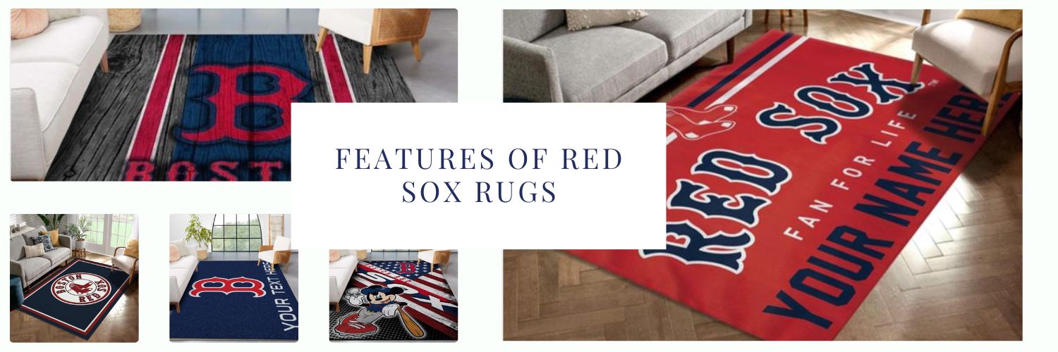 Features of Red Sox Rugs