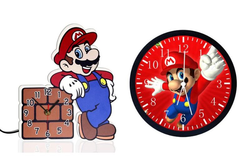 Super Mario Clocks - Super Mario Decorations For Room