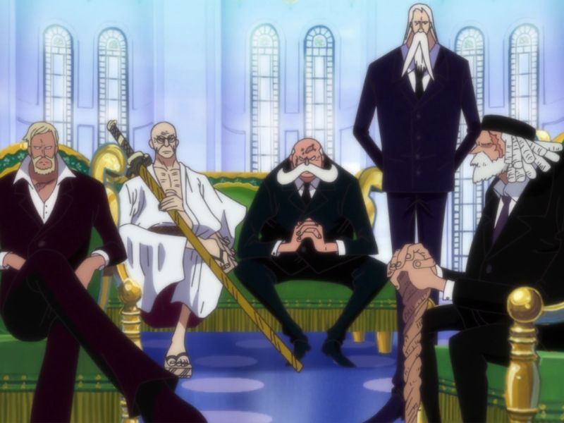 The Five Elders - Strongest One Piece Characters