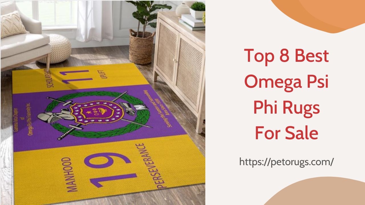Top 8 Best Omega Psi Phi Rugs For Sale