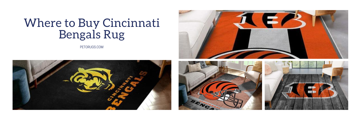 Where to Buy Cincinnati Bengals Rug